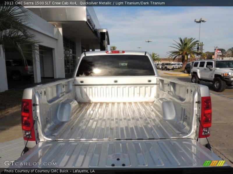 Quicksilver Metallic / Light Titanium/Dark Titanium 2013 GMC Sierra 1500 SLT Crew Cab 4x4