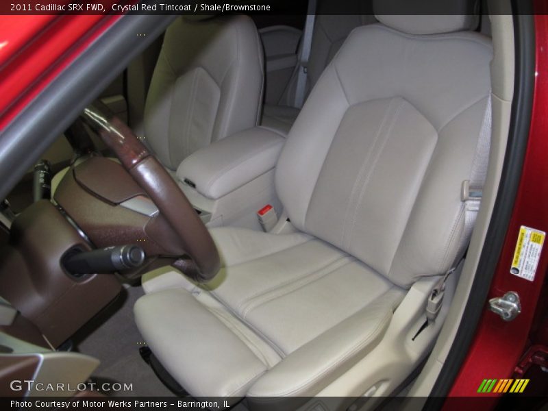 Crystal Red Tintcoat / Shale/Brownstone 2011 Cadillac SRX FWD