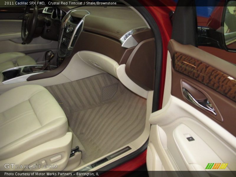 Crystal Red Tintcoat / Shale/Brownstone 2011 Cadillac SRX FWD