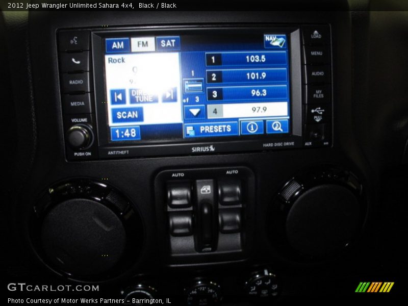 Black / Black 2012 Jeep Wrangler Unlimited Sahara 4x4