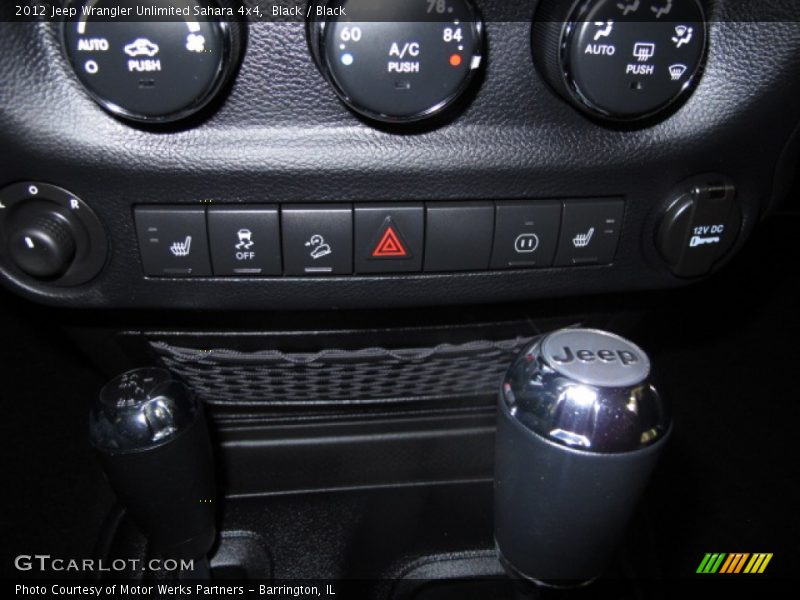 Black / Black 2012 Jeep Wrangler Unlimited Sahara 4x4
