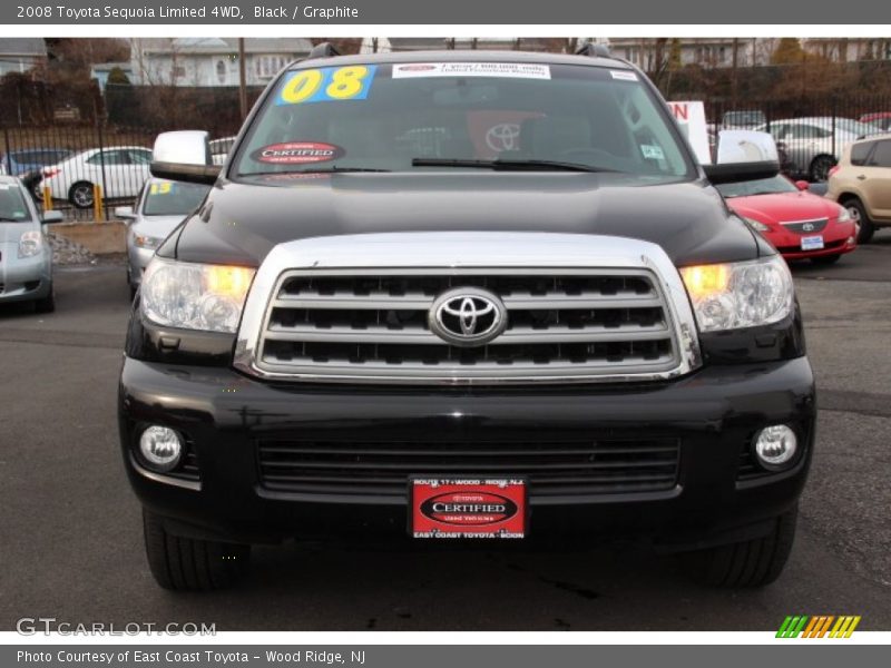 Black / Graphite 2008 Toyota Sequoia Limited 4WD