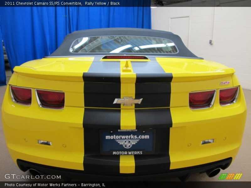 Rally Yellow / Black 2011 Chevrolet Camaro SS/RS Convertible