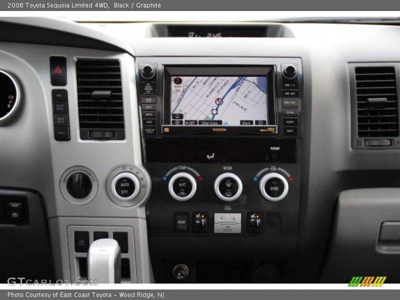 Black / Graphite 2008 Toyota Sequoia Limited 4WD