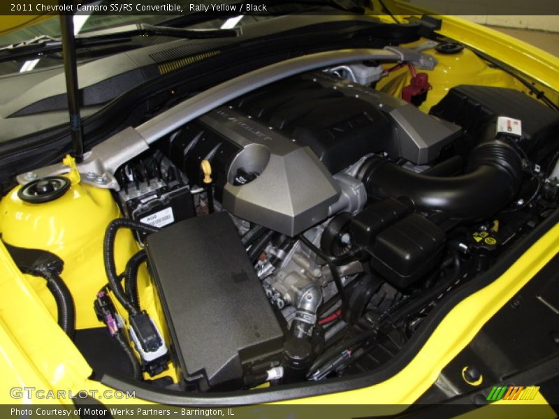 Rally Yellow / Black 2011 Chevrolet Camaro SS/RS Convertible
