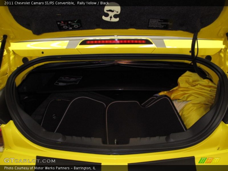 Rally Yellow / Black 2011 Chevrolet Camaro SS/RS Convertible