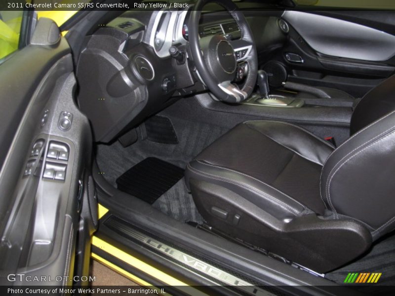 Rally Yellow / Black 2011 Chevrolet Camaro SS/RS Convertible