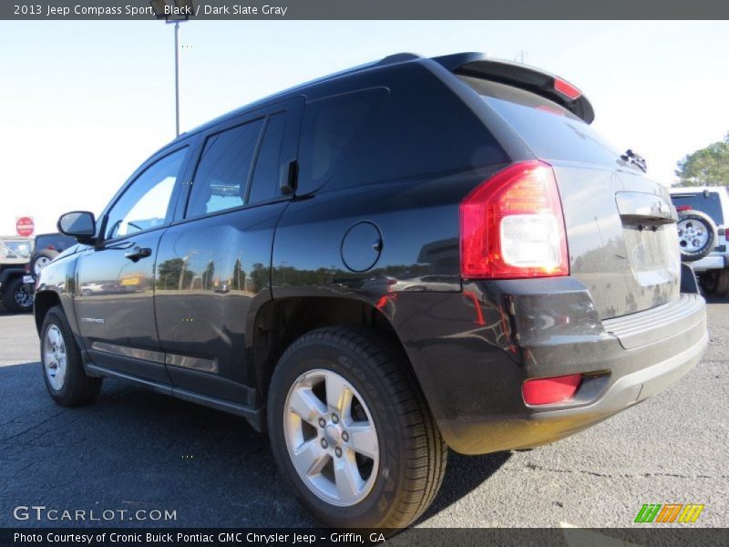 Black / Dark Slate Gray 2013 Jeep Compass Sport