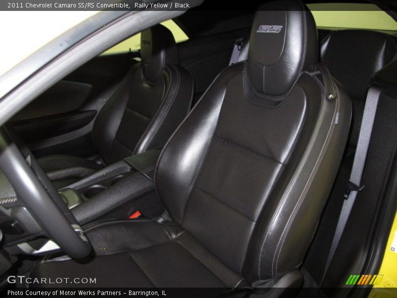 Rally Yellow / Black 2011 Chevrolet Camaro SS/RS Convertible