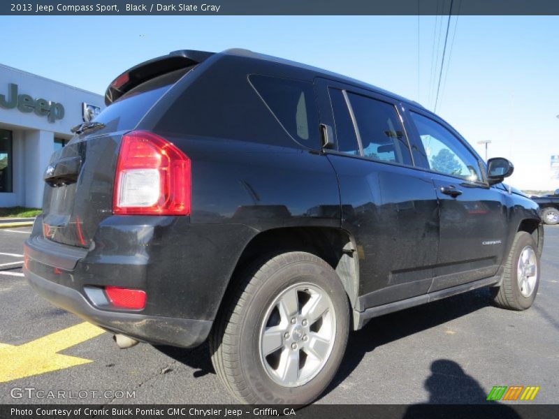 Black / Dark Slate Gray 2013 Jeep Compass Sport