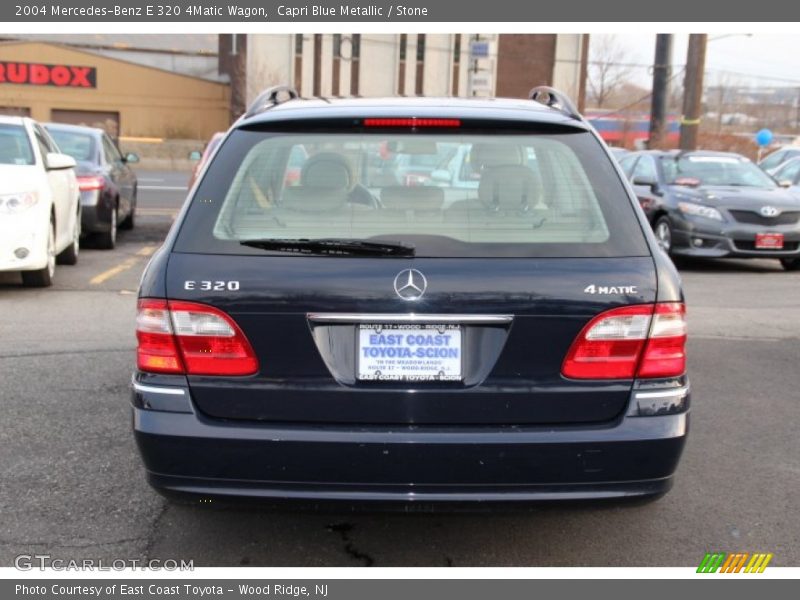 Capri Blue Metallic / Stone 2004 Mercedes-Benz E 320 4Matic Wagon