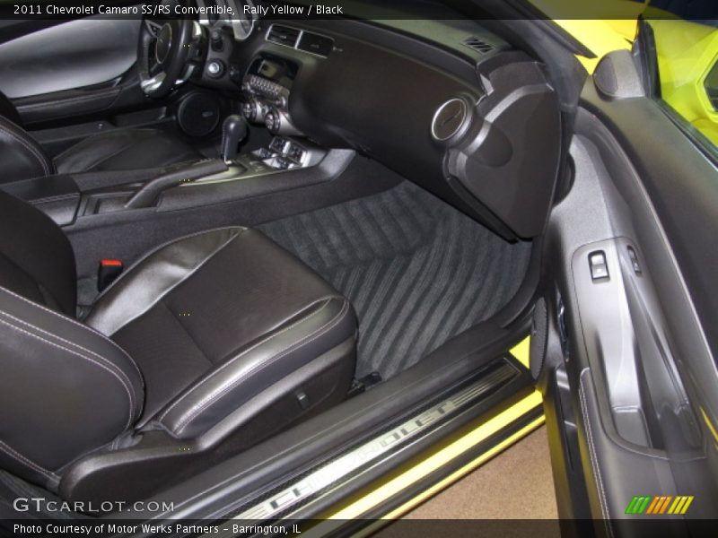 Rally Yellow / Black 2011 Chevrolet Camaro SS/RS Convertible