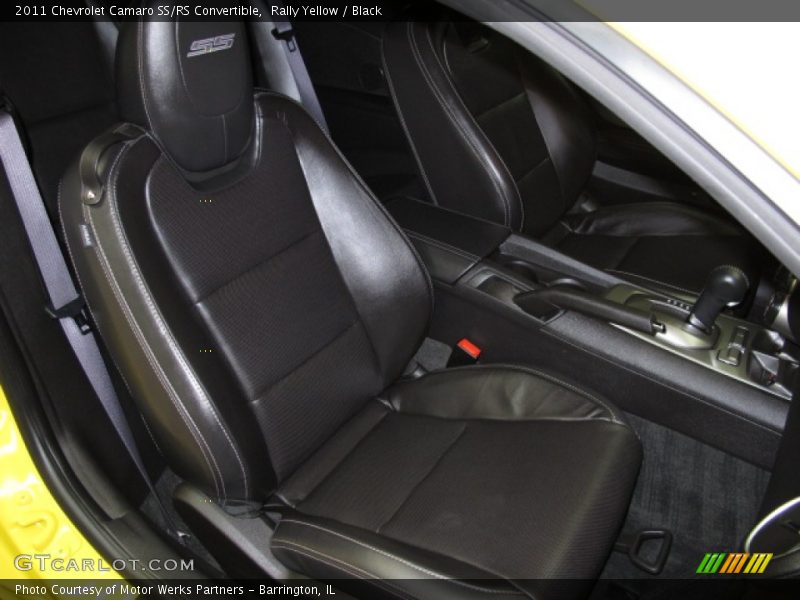 Rally Yellow / Black 2011 Chevrolet Camaro SS/RS Convertible