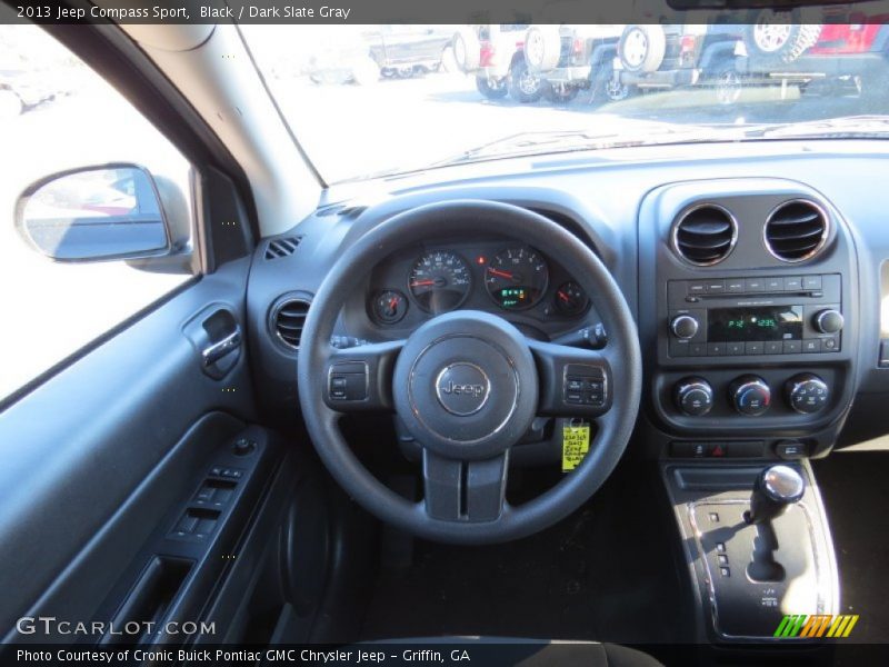 Black / Dark Slate Gray 2013 Jeep Compass Sport