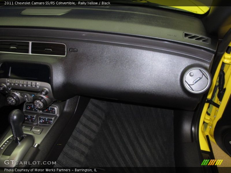 Rally Yellow / Black 2011 Chevrolet Camaro SS/RS Convertible