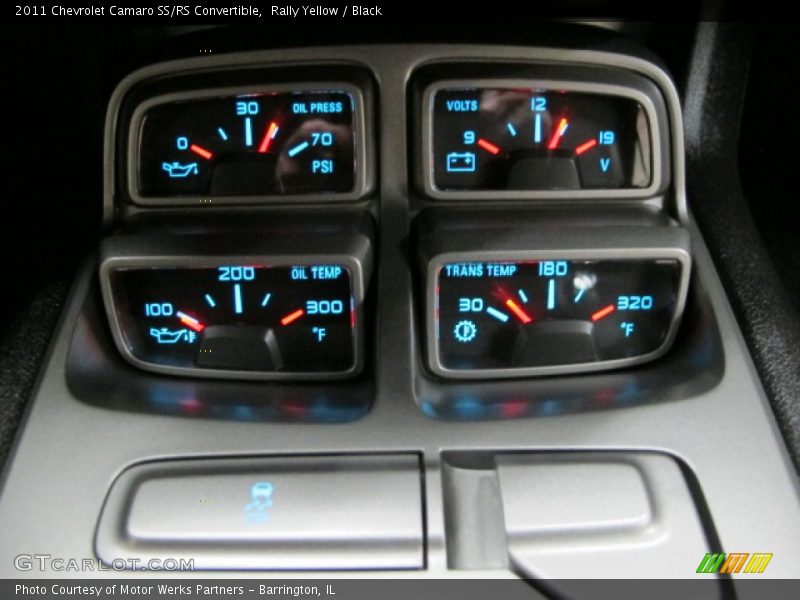 Rally Yellow / Black 2011 Chevrolet Camaro SS/RS Convertible