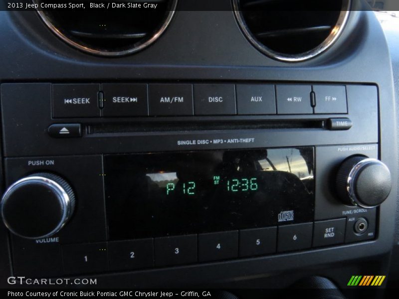 Black / Dark Slate Gray 2013 Jeep Compass Sport