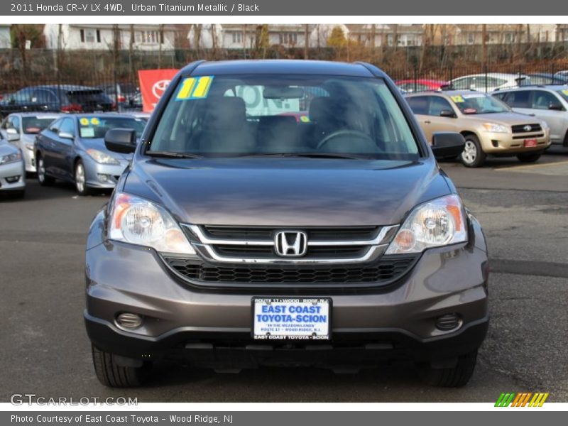 Urban Titanium Metallic / Black 2011 Honda CR-V LX 4WD