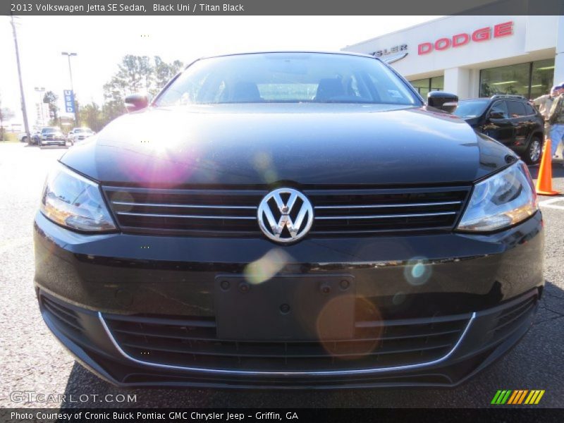 Black Uni / Titan Black 2013 Volkswagen Jetta SE Sedan