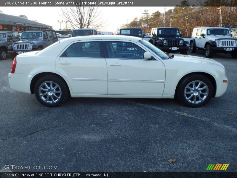Stone White / Dark Slate Gray/Light Graystone 2007 Chrysler 300 Touring