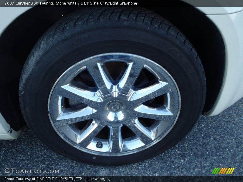 Stone White / Dark Slate Gray/Light Graystone 2007 Chrysler 300 Touring