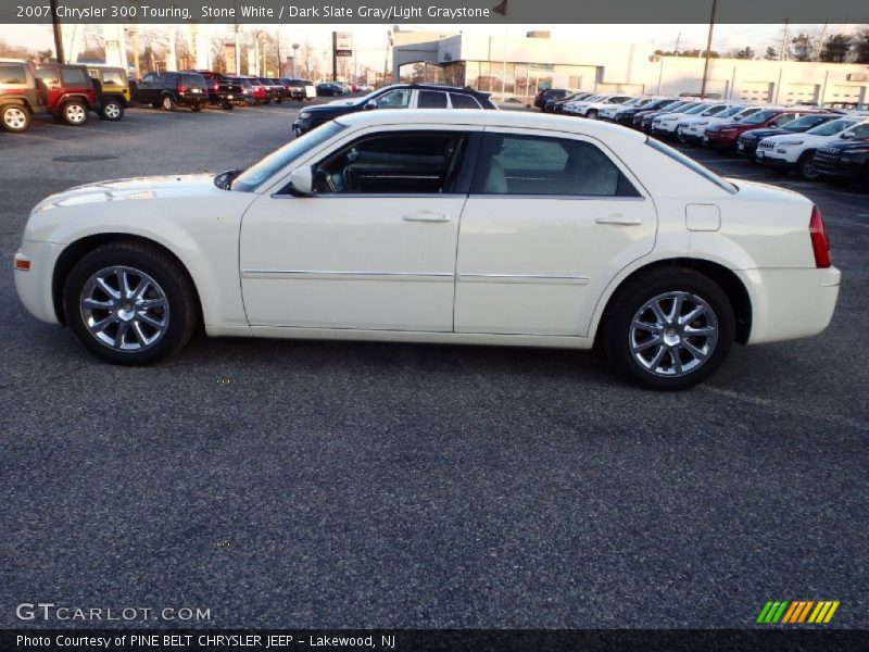 Stone White / Dark Slate Gray/Light Graystone 2007 Chrysler 300 Touring