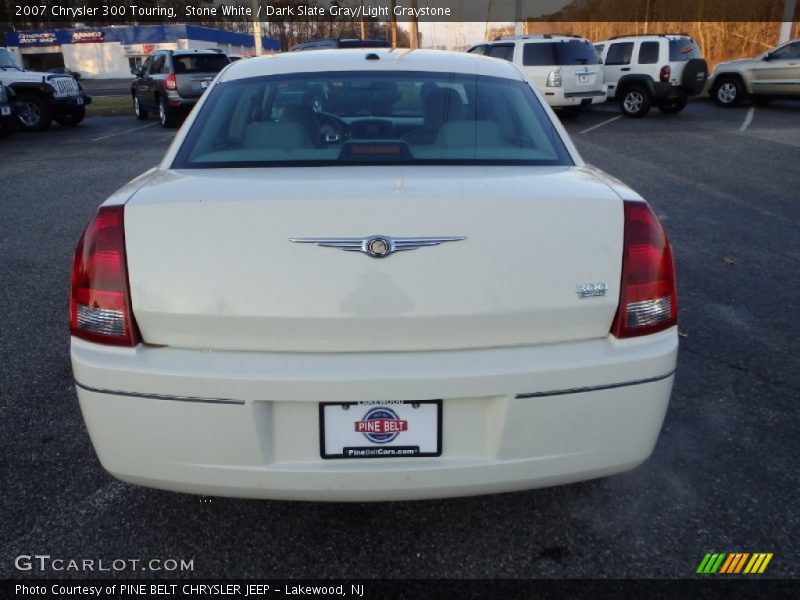 Stone White / Dark Slate Gray/Light Graystone 2007 Chrysler 300 Touring