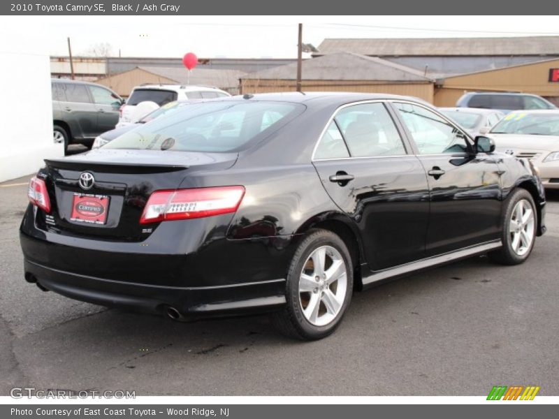 Black / Ash Gray 2010 Toyota Camry SE