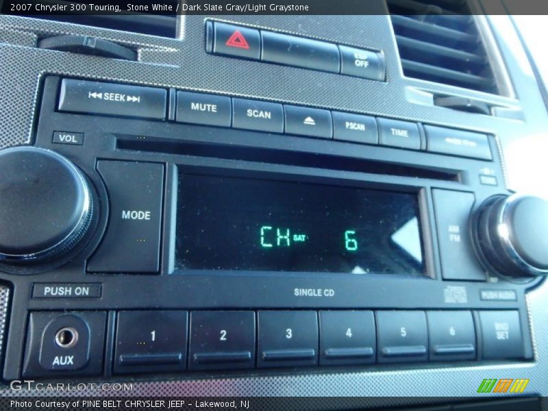 Stone White / Dark Slate Gray/Light Graystone 2007 Chrysler 300 Touring