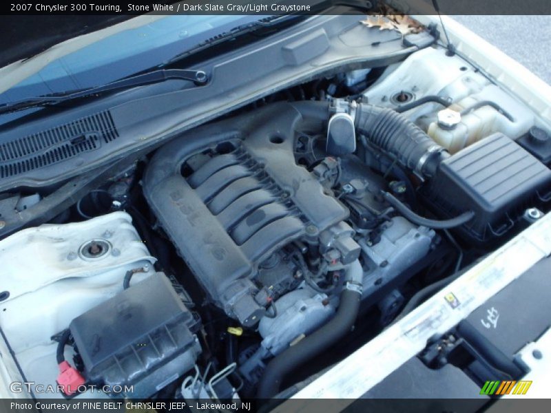 Stone White / Dark Slate Gray/Light Graystone 2007 Chrysler 300 Touring