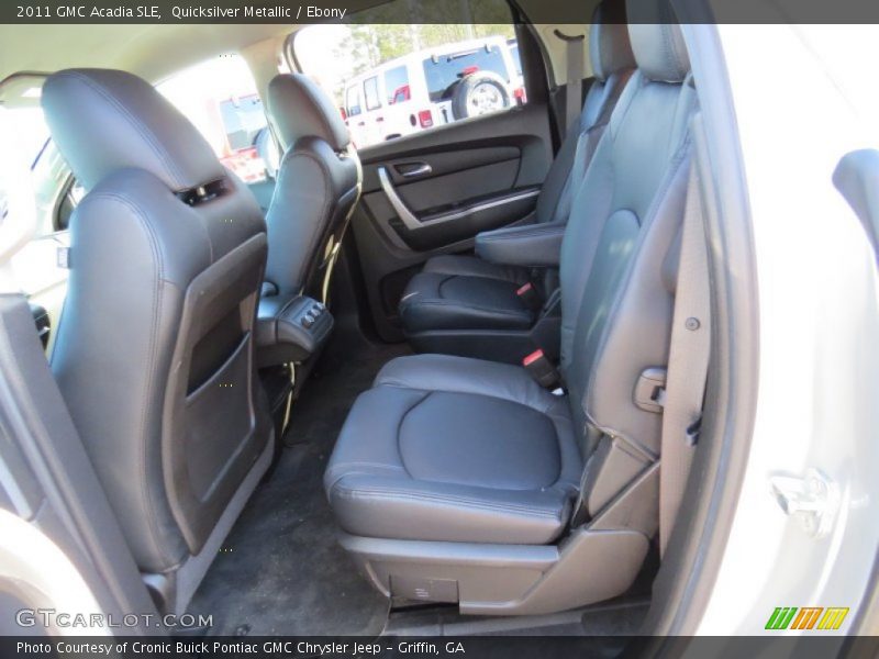 Quicksilver Metallic / Ebony 2011 GMC Acadia SLE