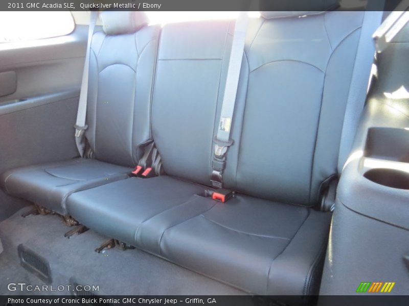 Quicksilver Metallic / Ebony 2011 GMC Acadia SLE