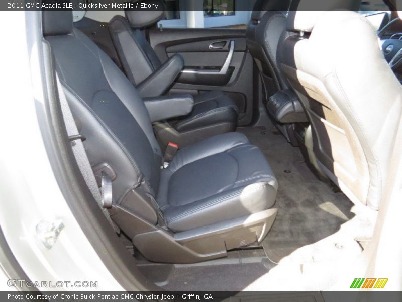 Quicksilver Metallic / Ebony 2011 GMC Acadia SLE
