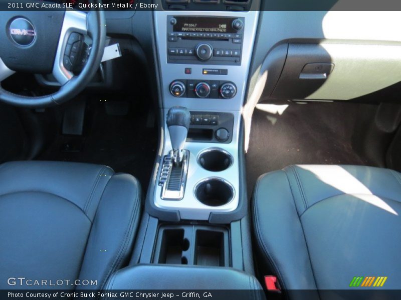 Quicksilver Metallic / Ebony 2011 GMC Acadia SLE
