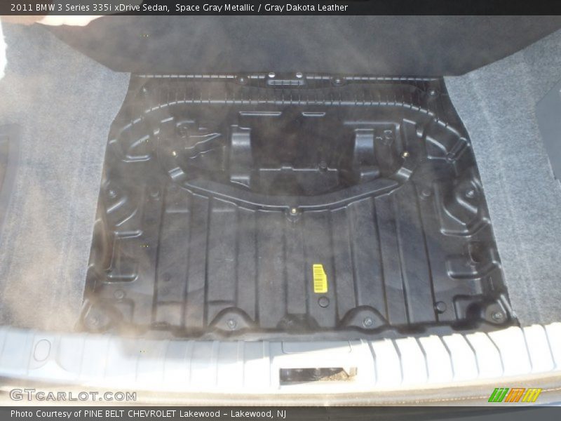 Space Gray Metallic / Gray Dakota Leather 2011 BMW 3 Series 335i xDrive Sedan