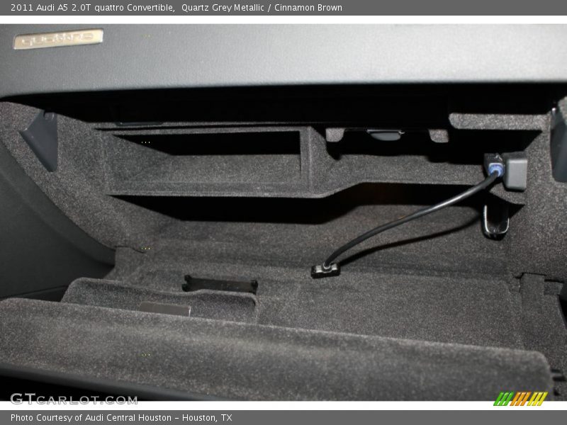 Quartz Grey Metallic / Cinnamon Brown 2011 Audi A5 2.0T quattro Convertible