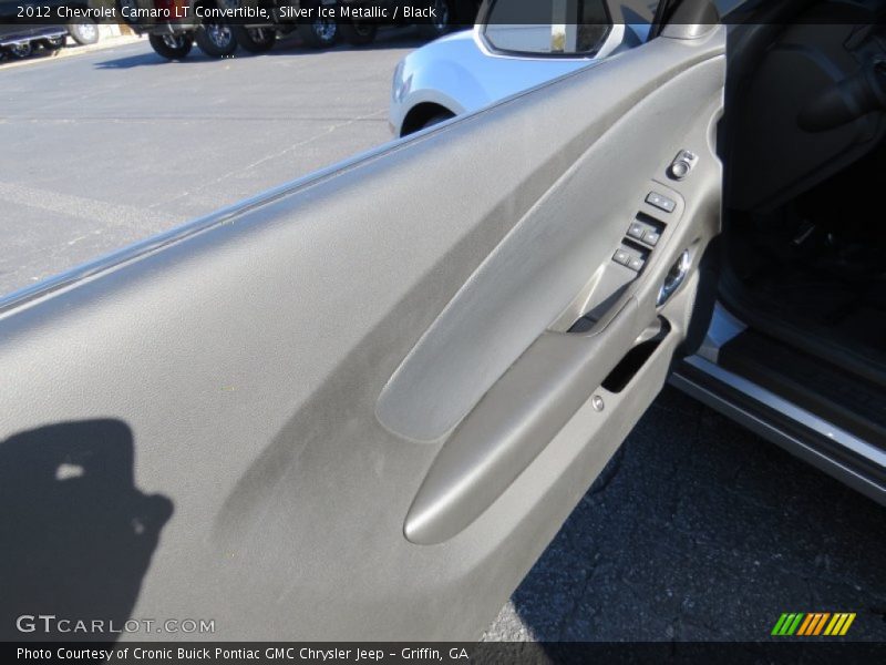 Silver Ice Metallic / Black 2012 Chevrolet Camaro LT Convertible