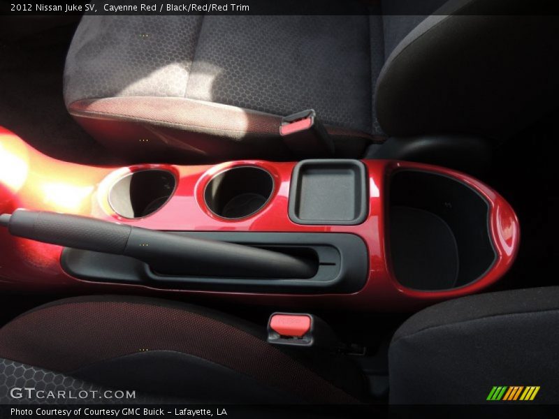 Cayenne Red / Black/Red/Red Trim 2012 Nissan Juke SV