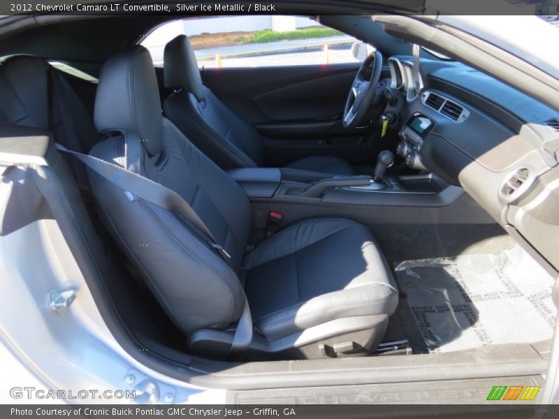 Silver Ice Metallic / Black 2012 Chevrolet Camaro LT Convertible