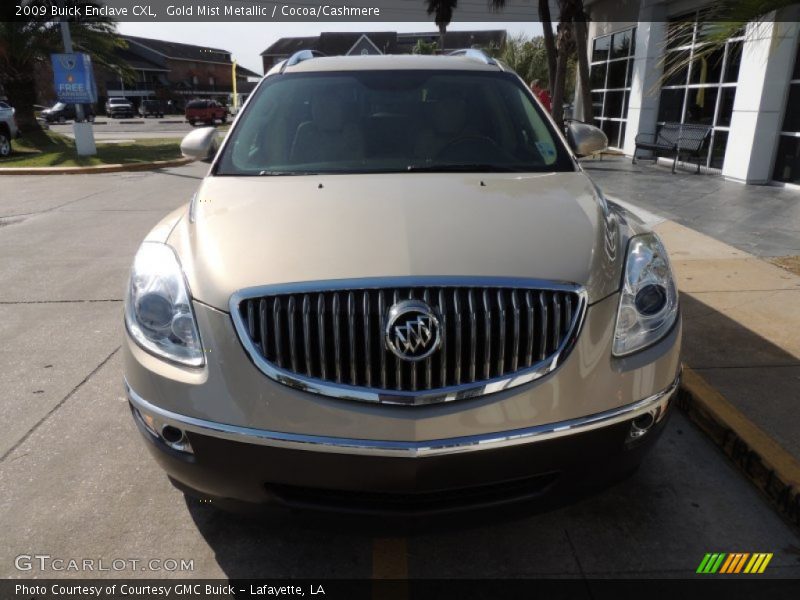Gold Mist Metallic / Cocoa/Cashmere 2009 Buick Enclave CXL