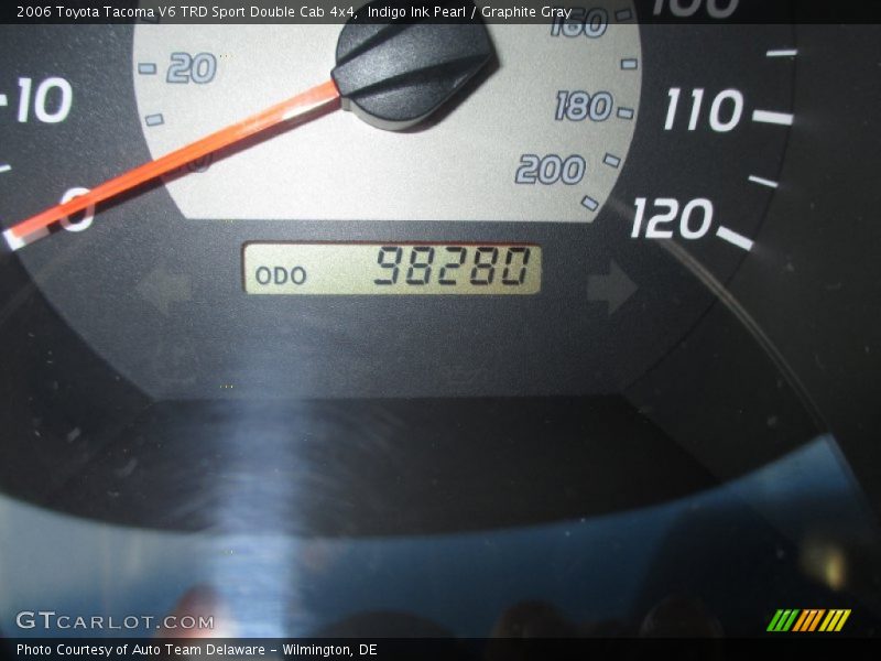 Indigo Ink Pearl / Graphite Gray 2006 Toyota Tacoma V6 TRD Sport Double Cab 4x4