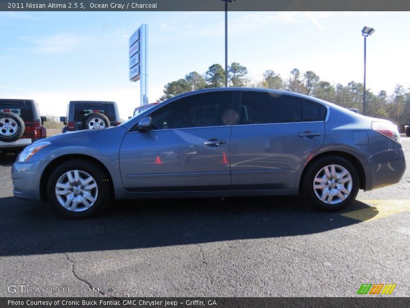 Ocean Gray / Charcoal 2011 Nissan Altima 2.5 S