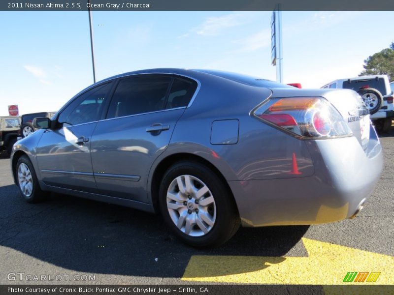 Ocean Gray / Charcoal 2011 Nissan Altima 2.5 S