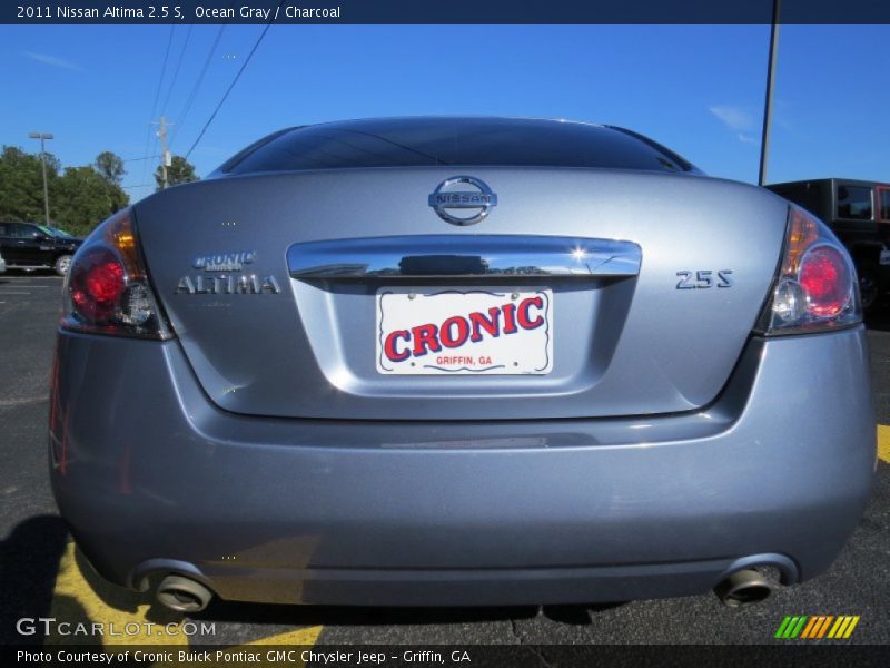 Ocean Gray / Charcoal 2011 Nissan Altima 2.5 S
