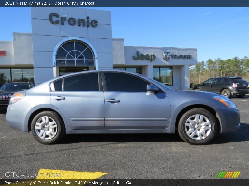 Ocean Gray / Charcoal 2011 Nissan Altima 2.5 S
