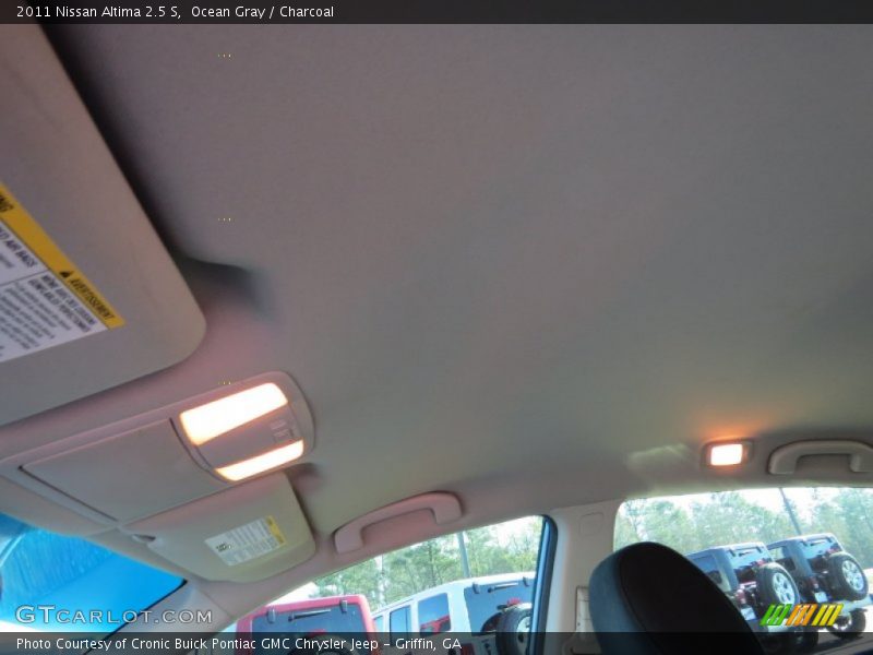 Ocean Gray / Charcoal 2011 Nissan Altima 2.5 S
