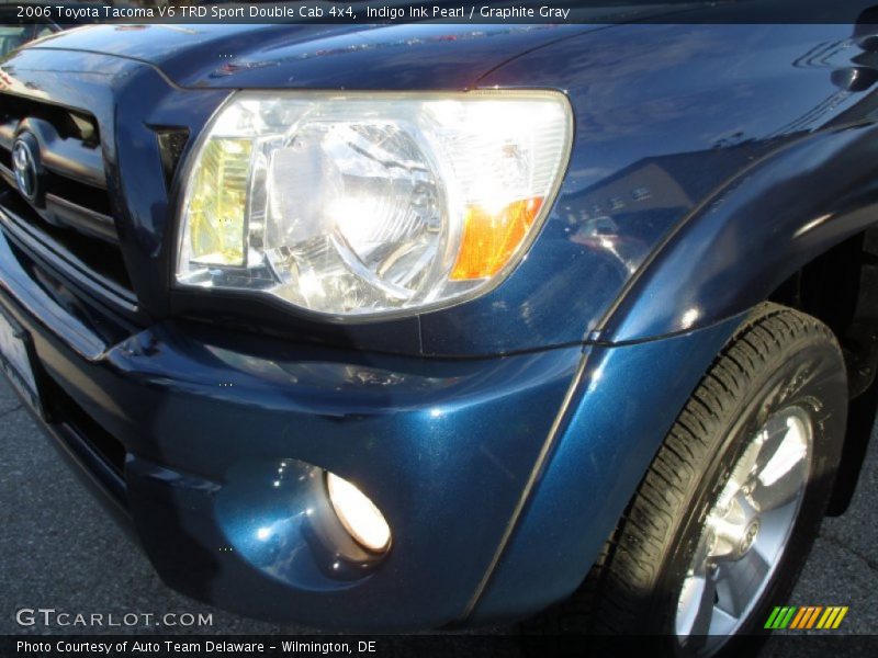 Indigo Ink Pearl / Graphite Gray 2006 Toyota Tacoma V6 TRD Sport Double Cab 4x4
