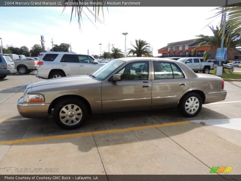 Arizona Beige Metallic / Medium Parchment 2004 Mercury Grand Marquis LS