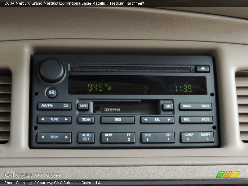 Audio System of 2004 Grand Marquis LS