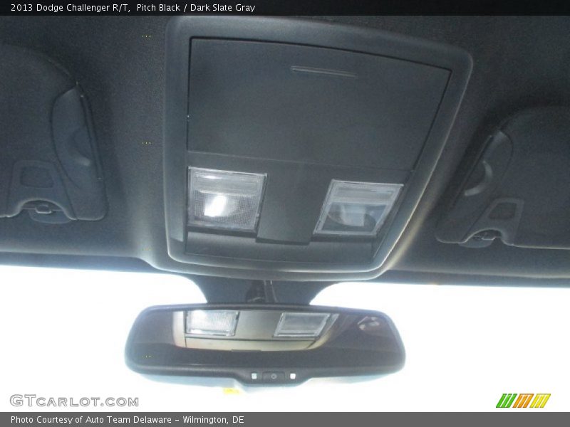 Pitch Black / Dark Slate Gray 2013 Dodge Challenger R/T
